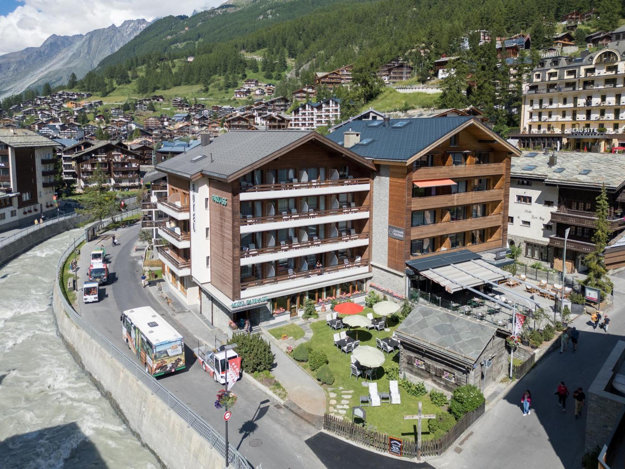 Hotel Parnass Zermatt Eksteriør bilde